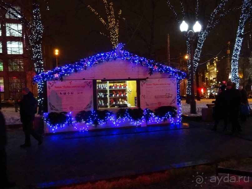 Новогодняя Москва в фотографиях. Январь 2016.