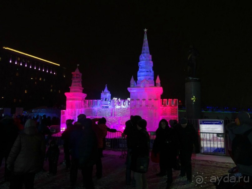 Новогодняя Москва в фотографиях. Январь 2016.