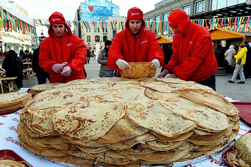 Альбом отзыва "Москва масленичная."