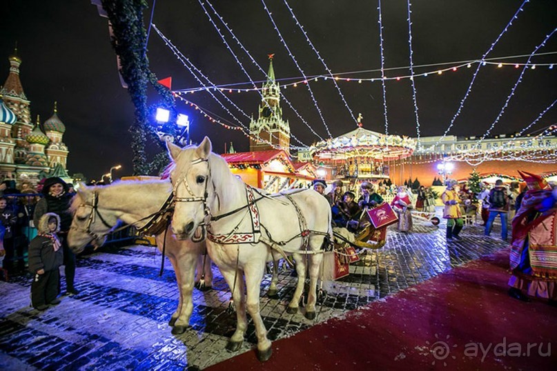 Альбом отзыва "Москва предновогодняя, новогодняя, рождественская. 2016-2017."