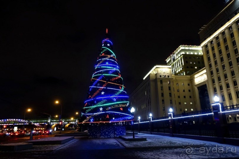 Альбом отзыва "Москва предновогодняя, новогодняя, рождественская. 2016-2017."