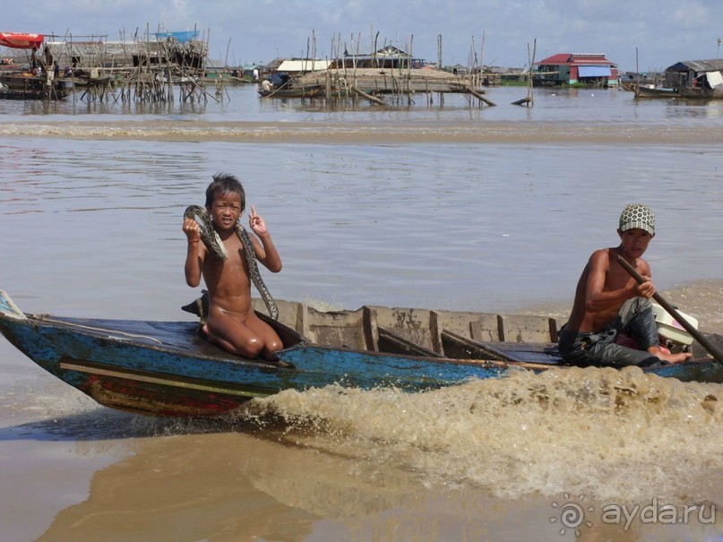 Bathing in Cambodia