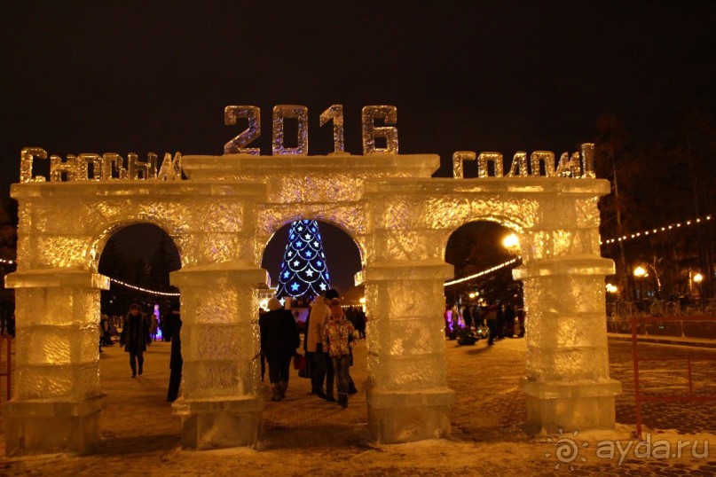 Альбом отзыва "Иркутск новогодний (фотовпечатление - 5 января 2016)"