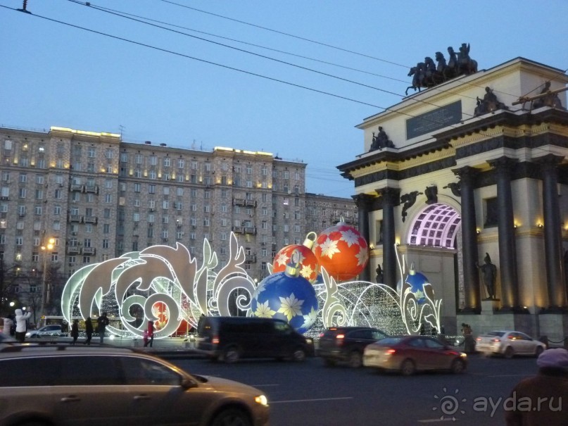 Альбом отзыва "Ледяное царство в новогодней Москве"